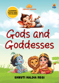 Gods and Goddesses: Curious Laddoos | Illustrated activity book for Children | Hindu mythology | Hanuman, Ganesha, Krishna, Sara