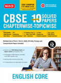 Mtg Cbse 10 Years (20252016) Chapterwise Topicwise Solved Papers Class 12 English Core  Cbse Champion For 2026 Exam | Free Vid
