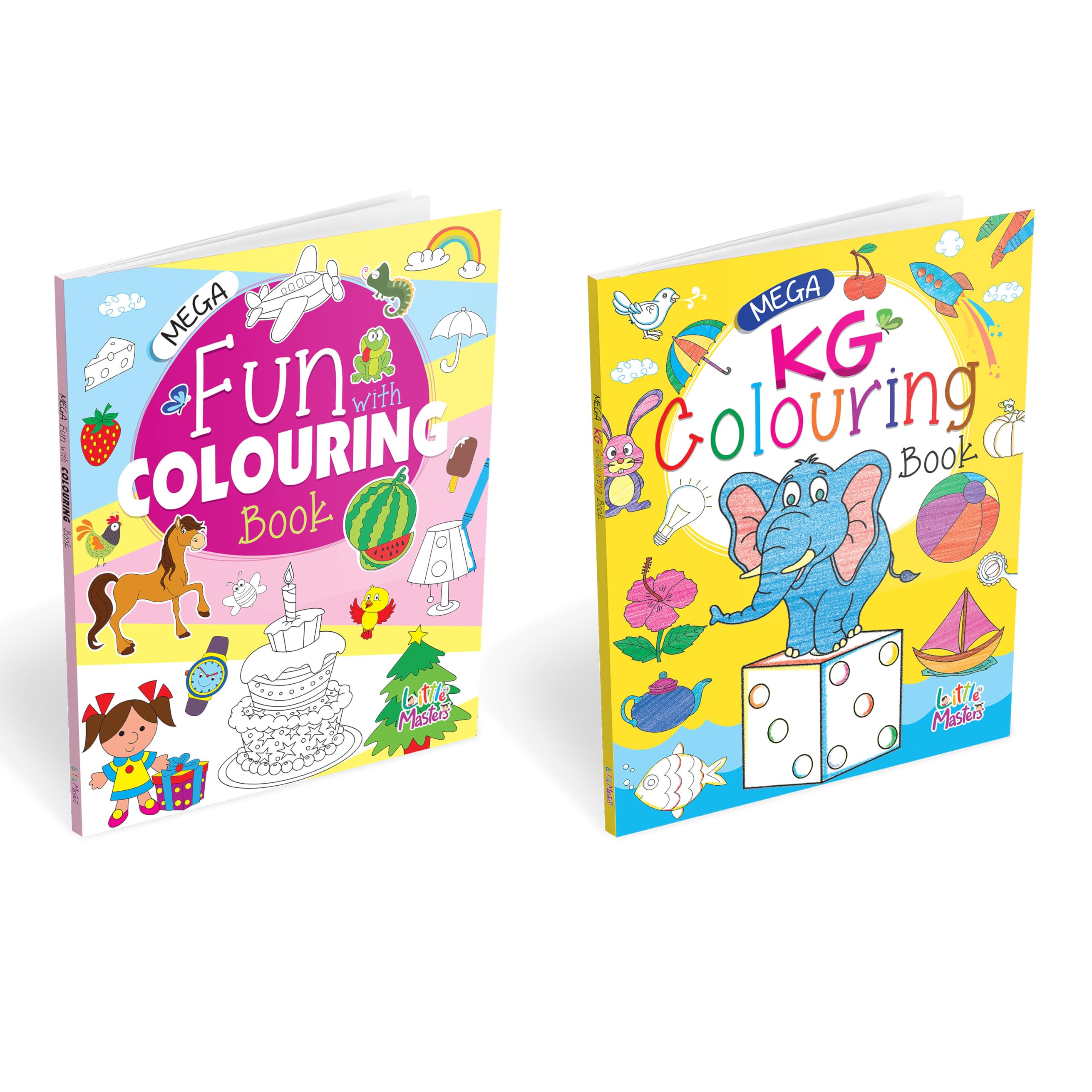 Fun Colouring  Kg Colouring (Mega Copy Colouring Books)