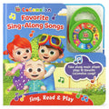 CoComelon Favorite SingAlong Songs  Childrens Deluxe Music Player Toy and Board Book Set, Ages 15