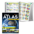 School Atlas Latest Edition  English | Art Maplitho Printing | Ideal for CBSE, ICSE & State Boards | Covers Global Geography wi