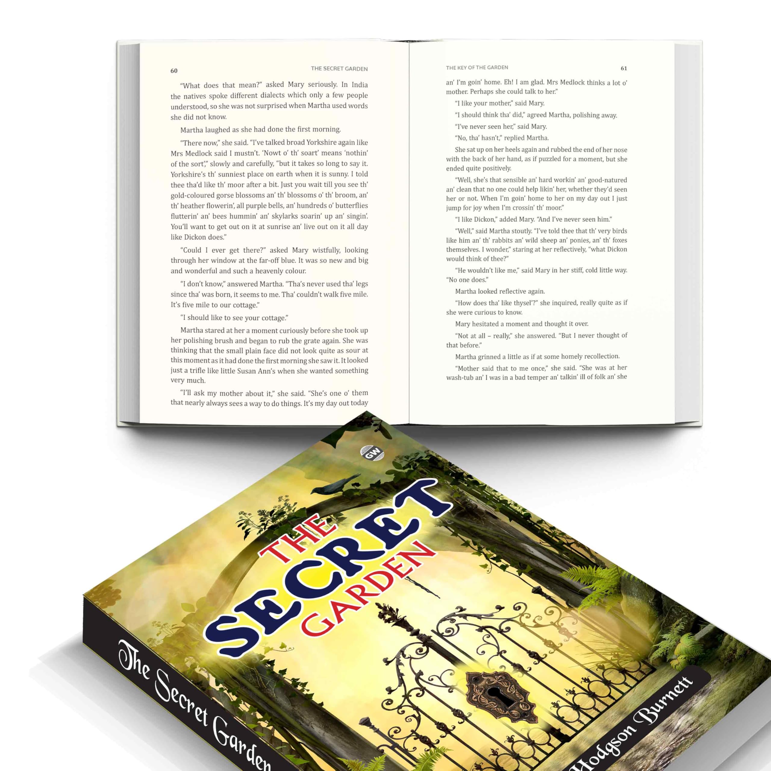 The Secret Garden by Hodgson Burnett (Paperback) : Timeless Literary Classic, Famous Childrens Adventure, Legendary Story of Nat