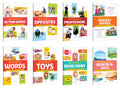 My First Book of Action Words, Opposites, Professions, Nursery and more : Vocabulary building book for kids, Picture book of oc