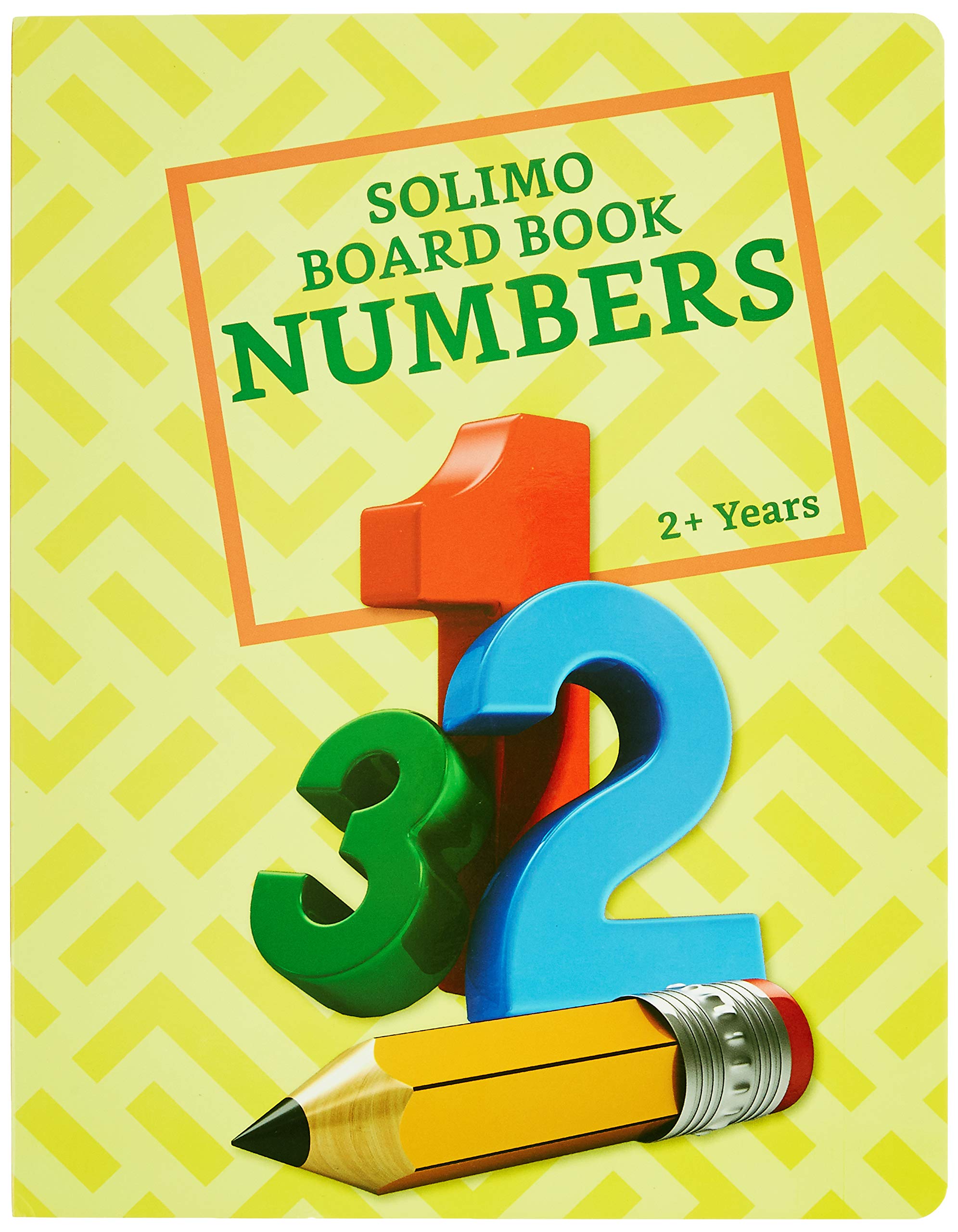 Amazon Brand  Solimo Long Board Book, Number