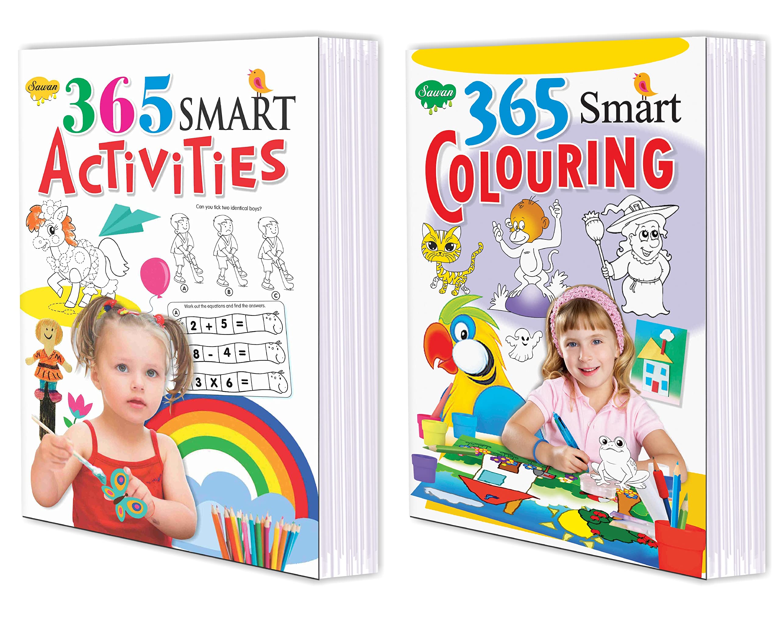 365 Smart Colouring And Activity By Manoj Publications