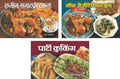 Sawan Present Set Of 3 Ruchi Mehta Cookery Books In Hindi |    | Lajij Mughalai Khana In Hindi,    | Non Vegetarian Food ... And