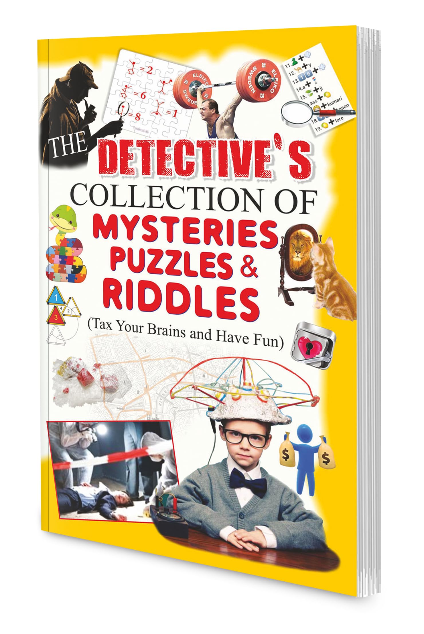 The Detective Collection of Mysteries, Puzzles & Riddles By Sawan
