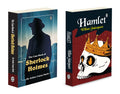 The Case Book Of Sherlock Holmes and Hamlet : Detective fiction combo, Shakespeare tragedy set, English literature pack, crime 
