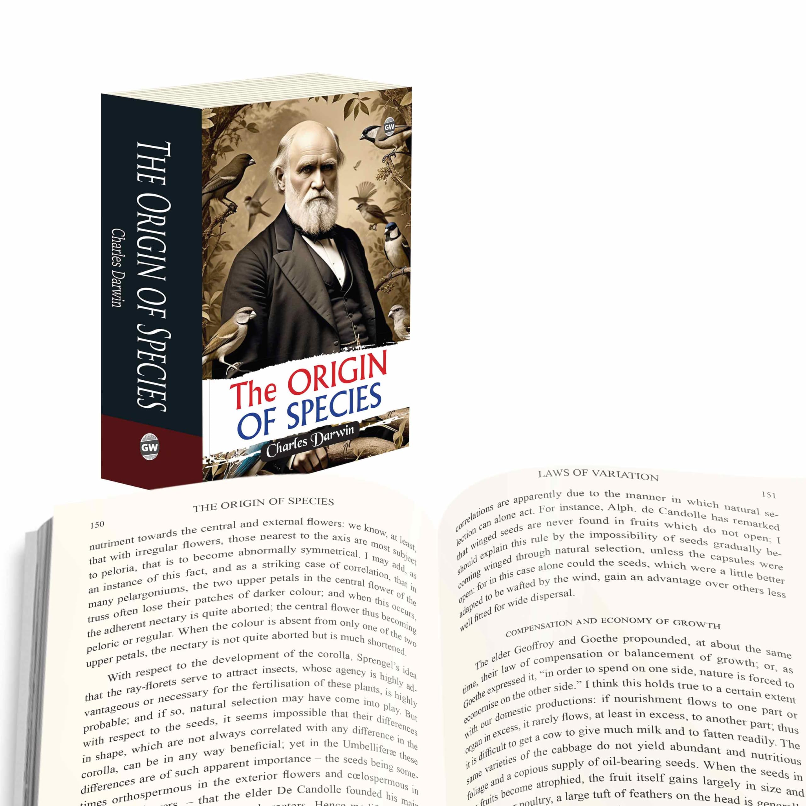 The Origin of Species (Paperback) : Classic Natural Science Literature, Famous Study of Life and Adaptation, Timeless Darwinian 