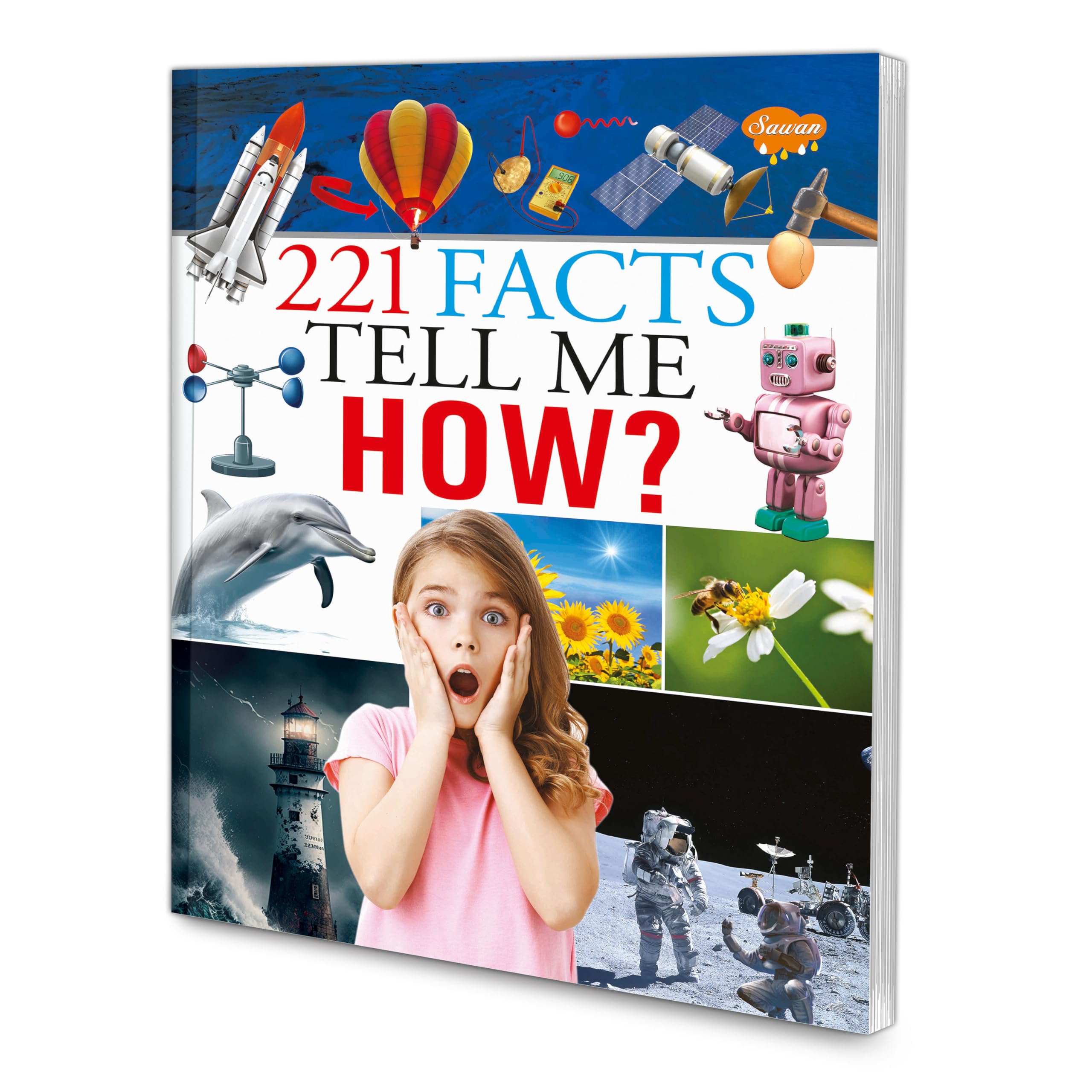 221 Facts  Tell Me HOW book for kids: Informative Childrens Book, Learning book for Children, Kids Encyclopedia book, Facts 
