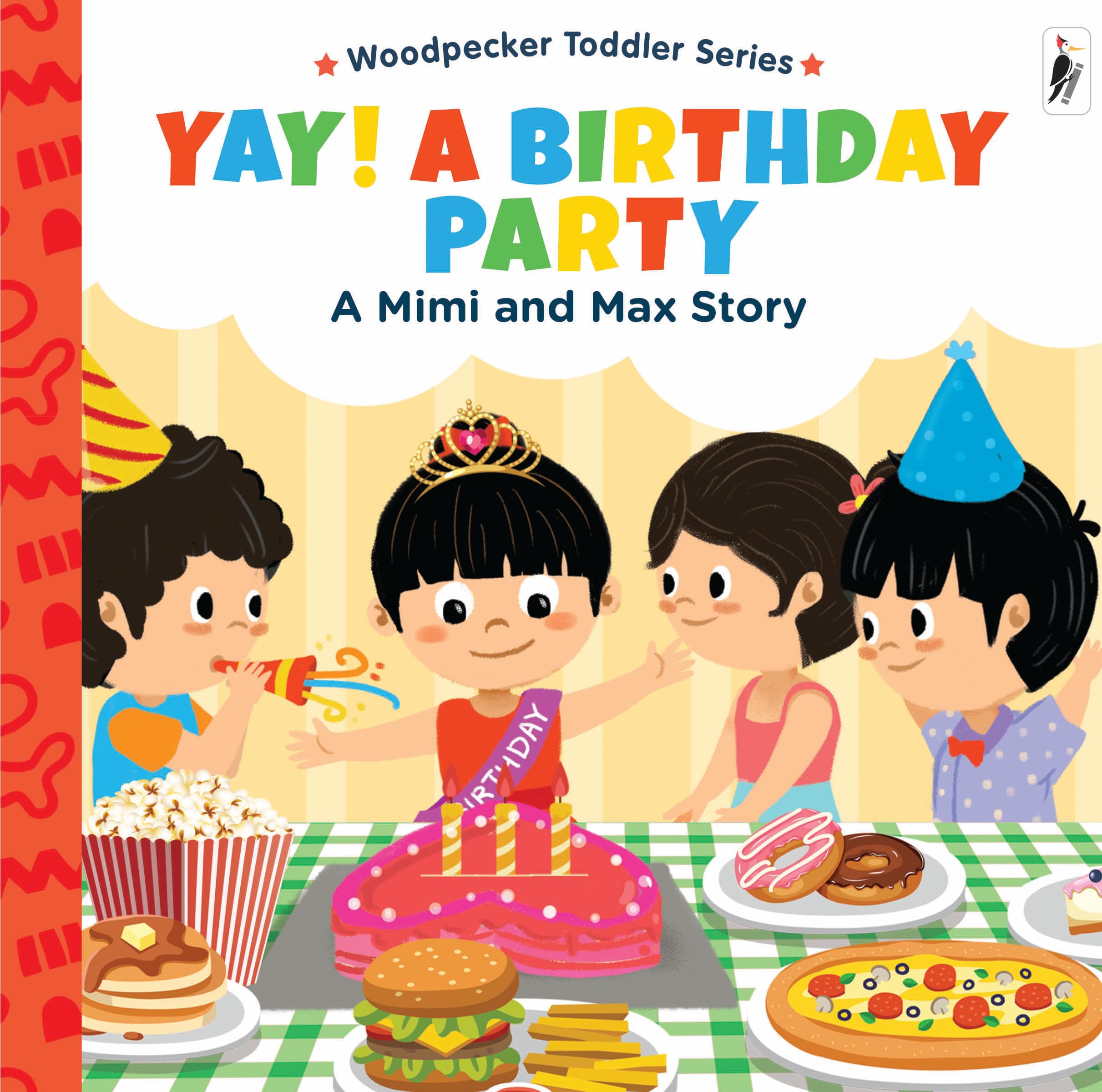 A Mimi & Max Story:Yay! A Birthday Party Board Books Toddlers | Interactive Story Book for Kids & Babies | For Age 3+