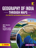 Geography of India Through Maps | 8th Edition | For competitive exams such as the UPSC, IAS, state PSC exams, and others State a