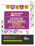 Disha Olympiad Champs Logical Reasoning Class 8 With ChapterWise Previous 7 Year (2018  2024) Questions 2Nd Edition | Complete