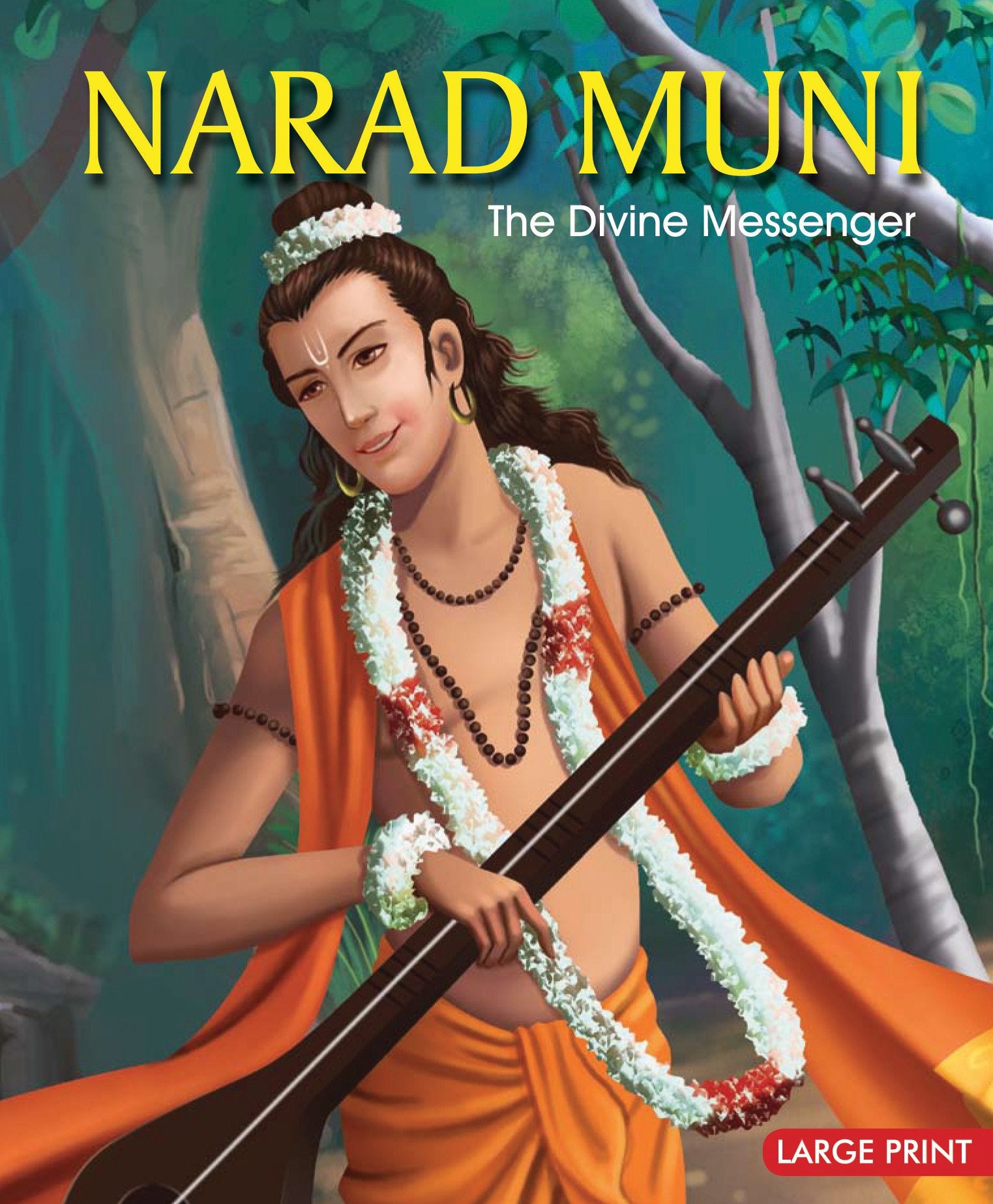 Narad Muni: The Divine Messenger of the Gods  Indian Mythology Illustrated Storybook for Children | Adventure Stories of Voice 