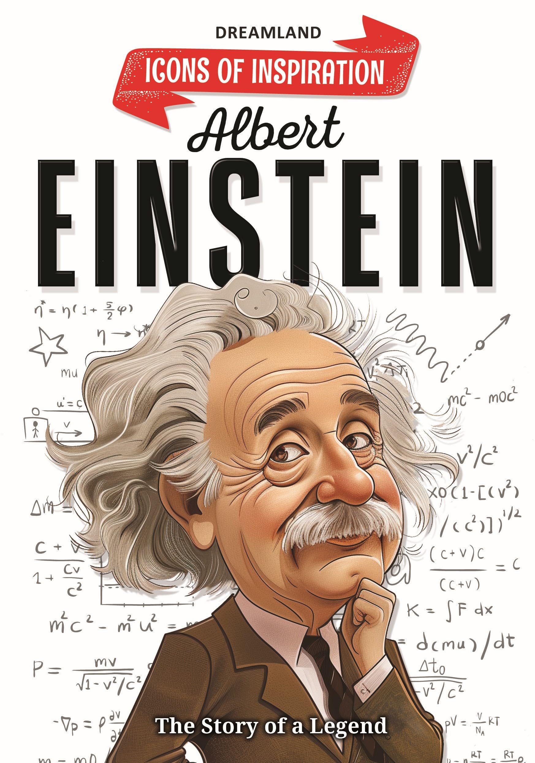 Albert Einstein Biography For Kids Age 612 Years  Inspiring Illustrated Biography Book From Icons Of Inspiration Series | Encour