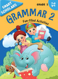 Grammar 2 FunFilled Activity Book for Kids Grade 2: Smart Scholars | Puzzles and Creative | Engaging Exercises | Learning Gramm