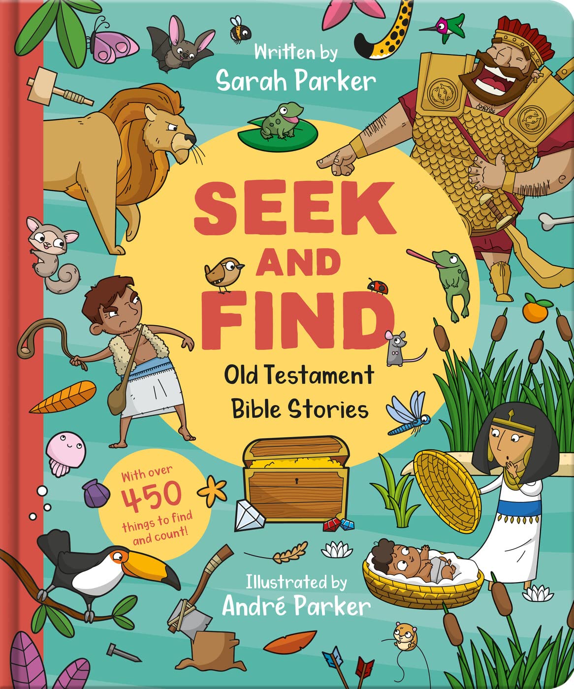Seek and Find: Old Testament Bible Stories: With over 450 things to find and count! (Fun interactive Christian book to gift kids