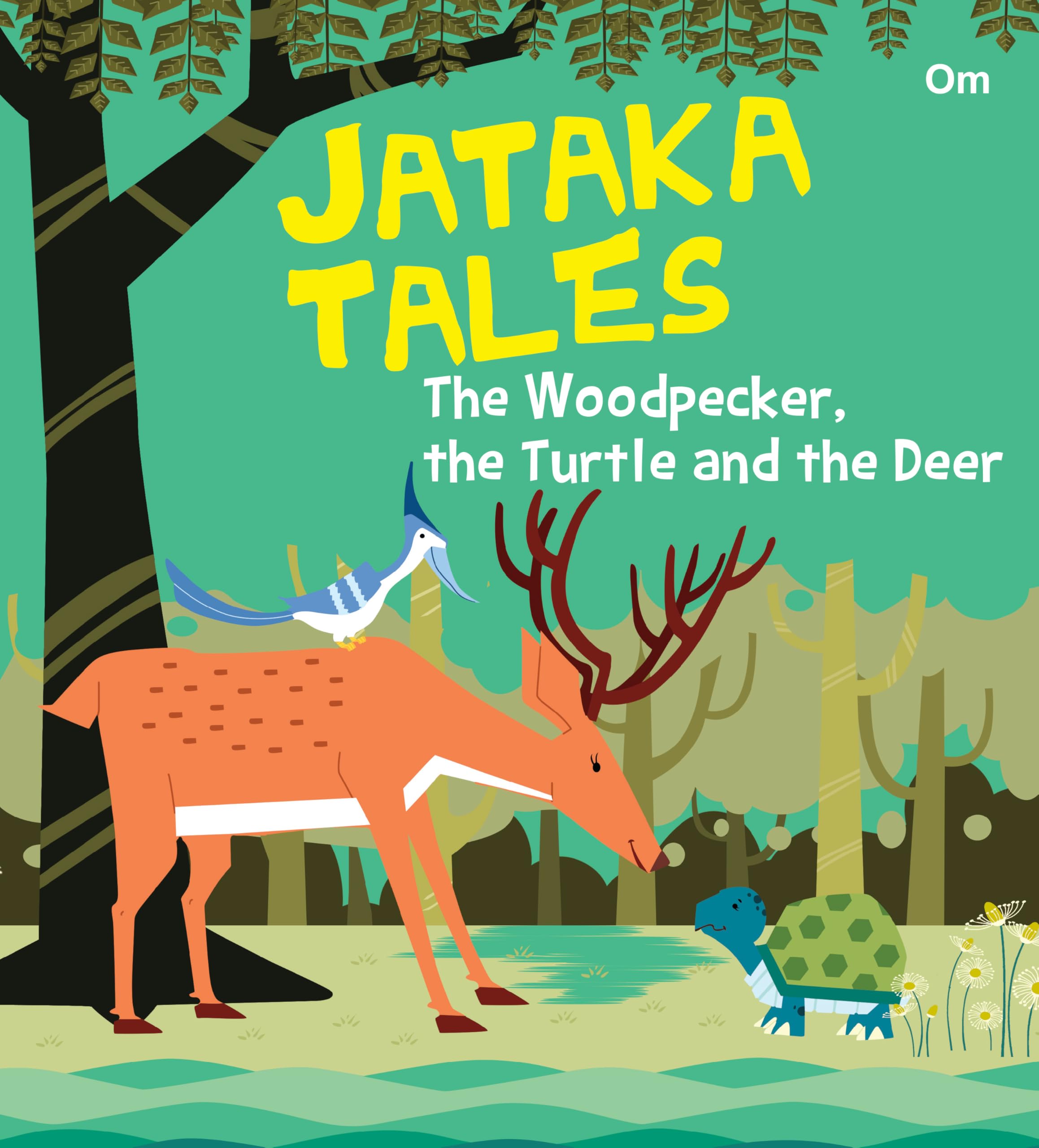 Jataka Tales: The Woodpecker the Turtle and the Deer