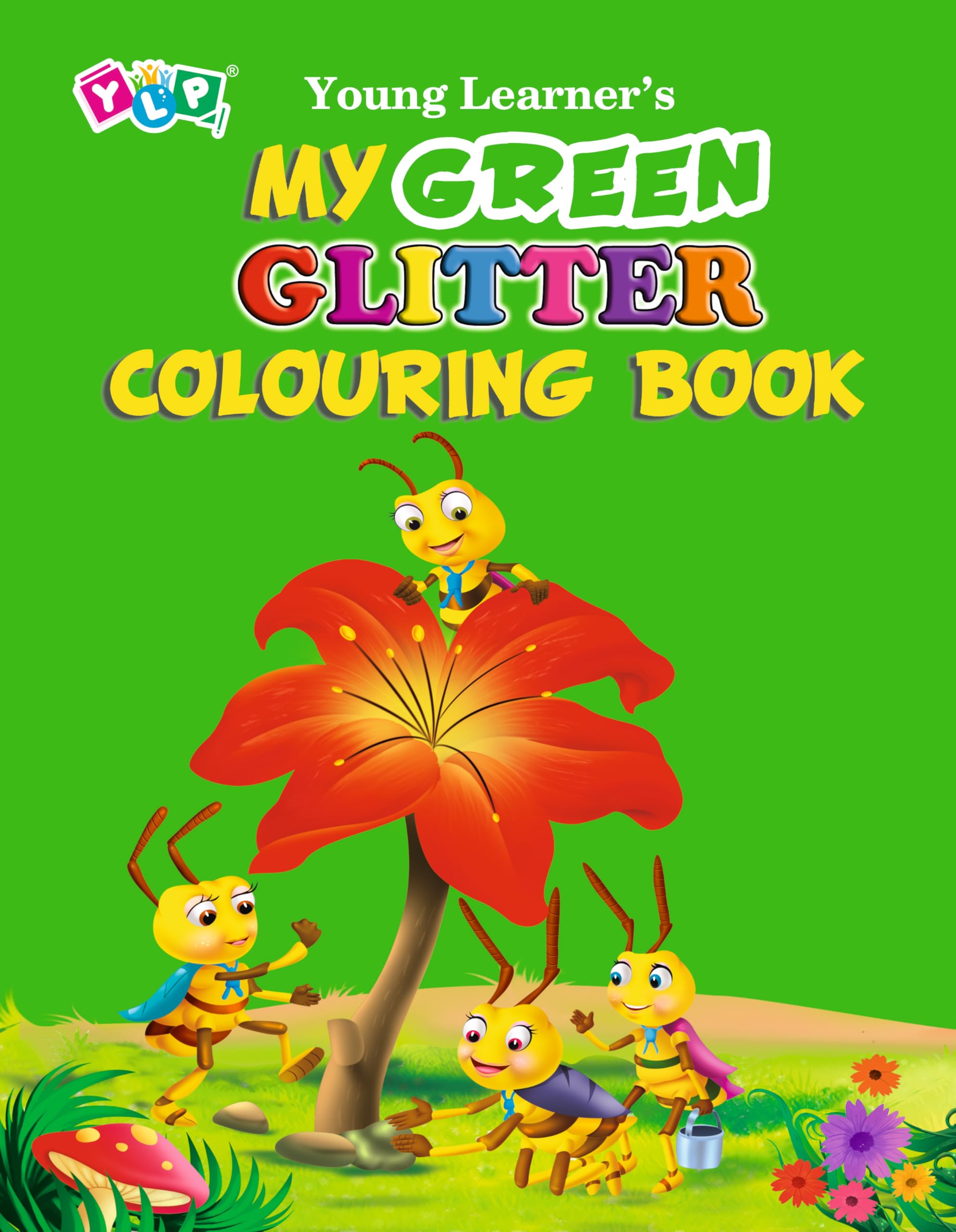 My Green Glitter Colouring Book