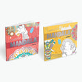 Mandala Colouring Book for Adults with Tear Out Sheets (Pack of 2)