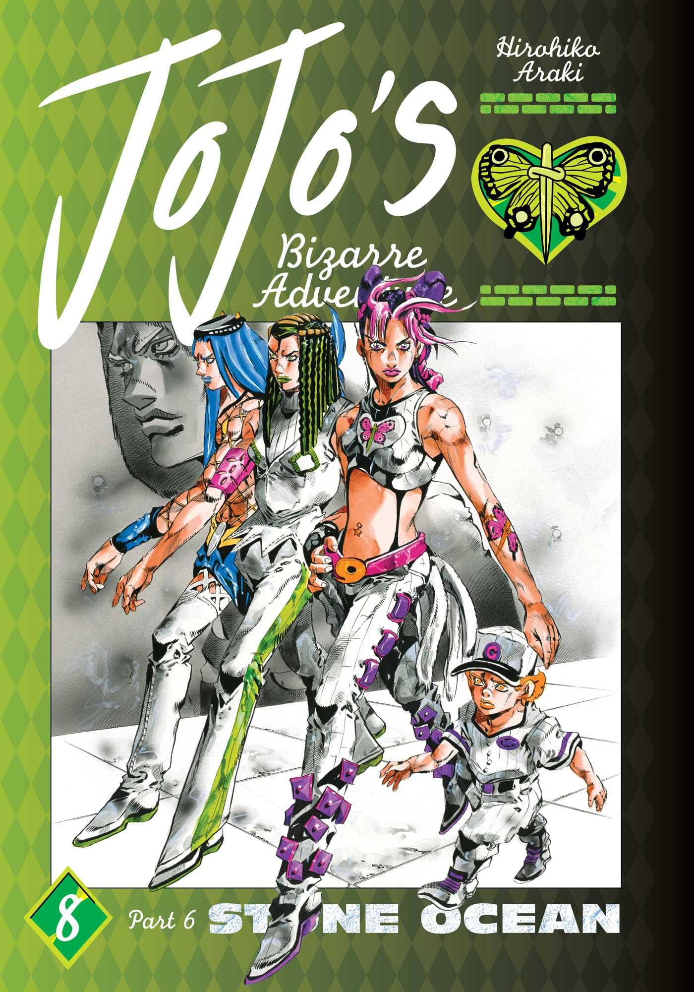 JoJos Bizarre Adventure: Part 6Stone Ocean, Vol. 8