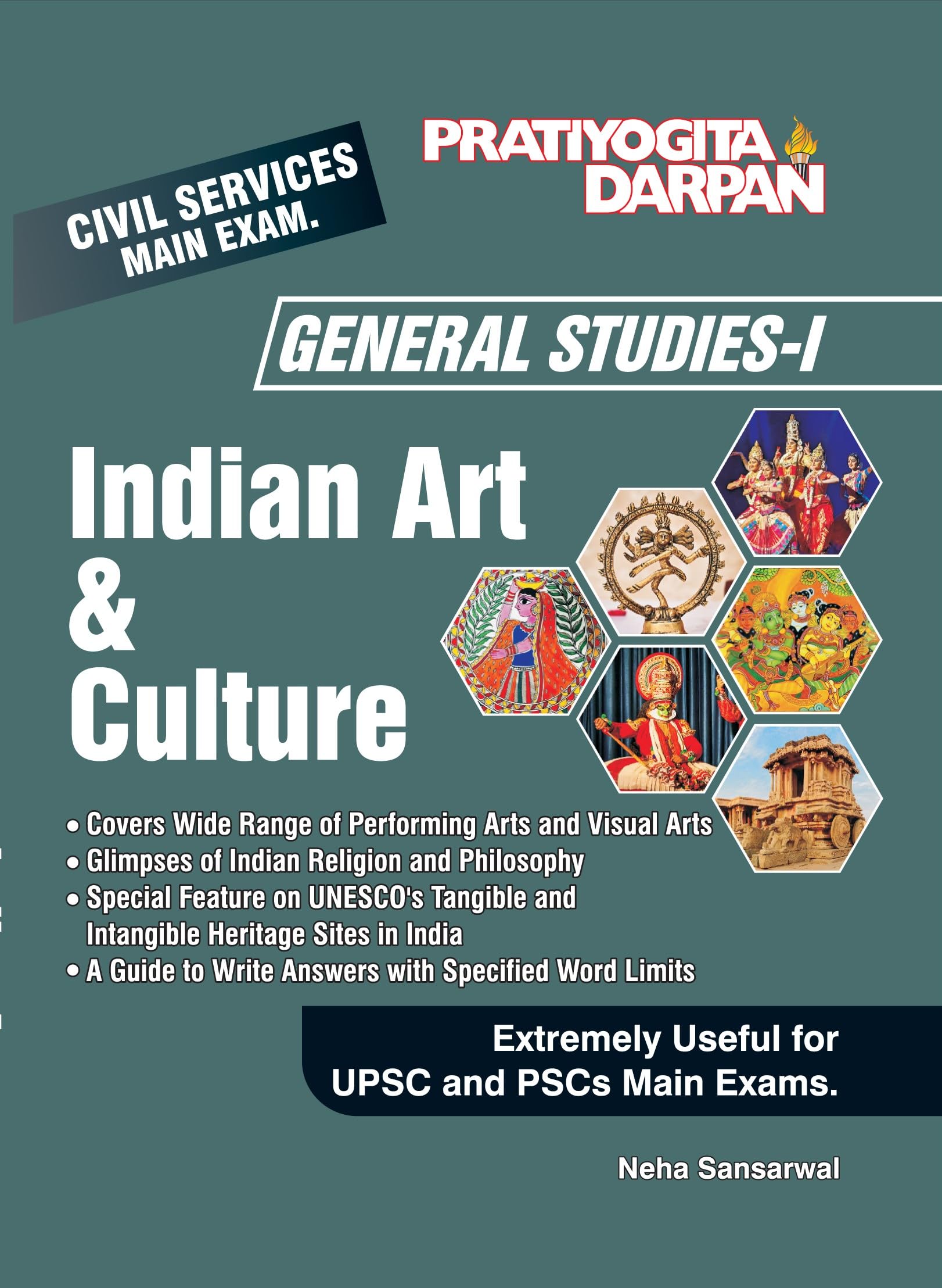 Pratiyogita Darpan Indian Art and Culture General StudiesI for Civil Services Mains exam