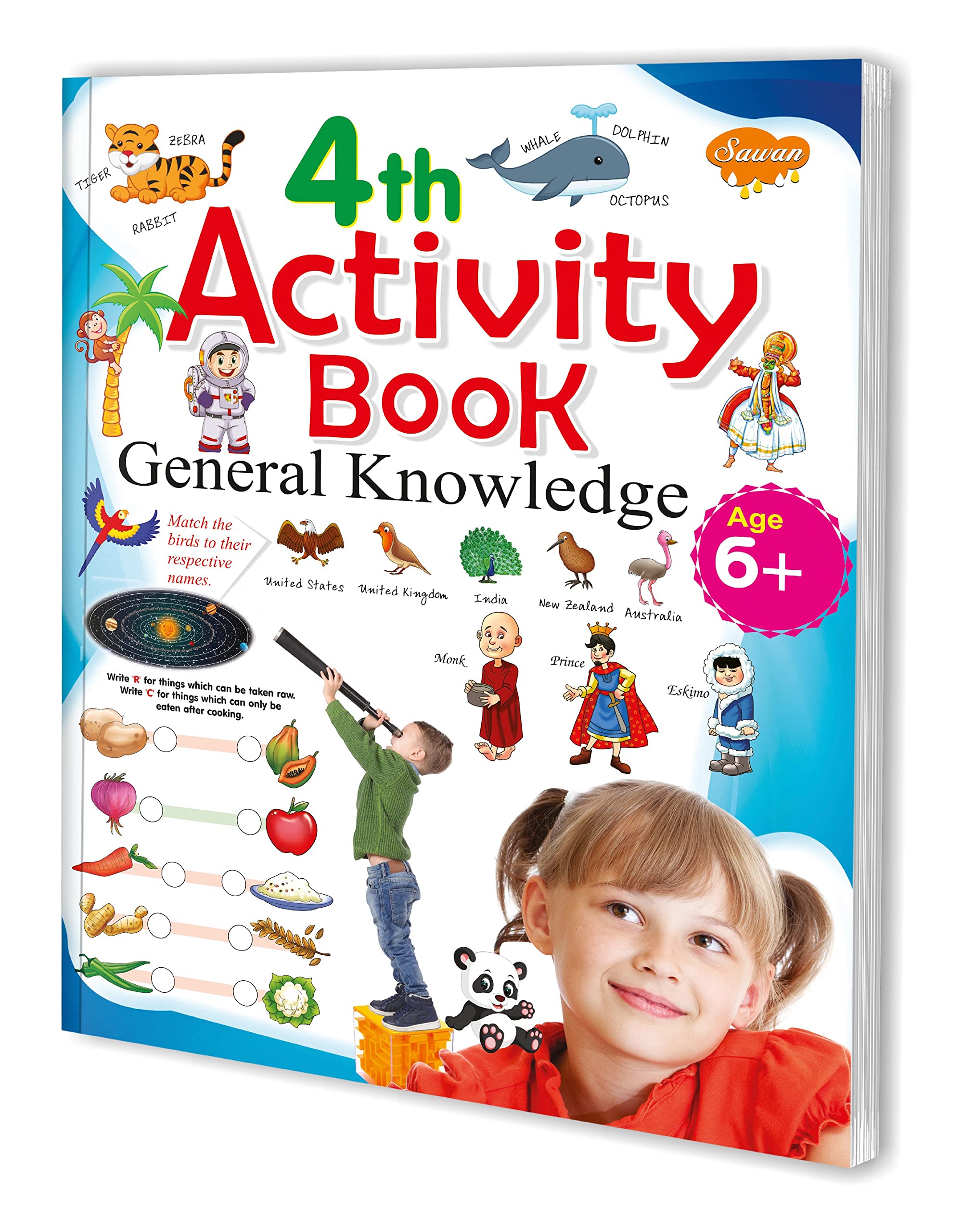 4Th Activity Book General Knowledge 6+