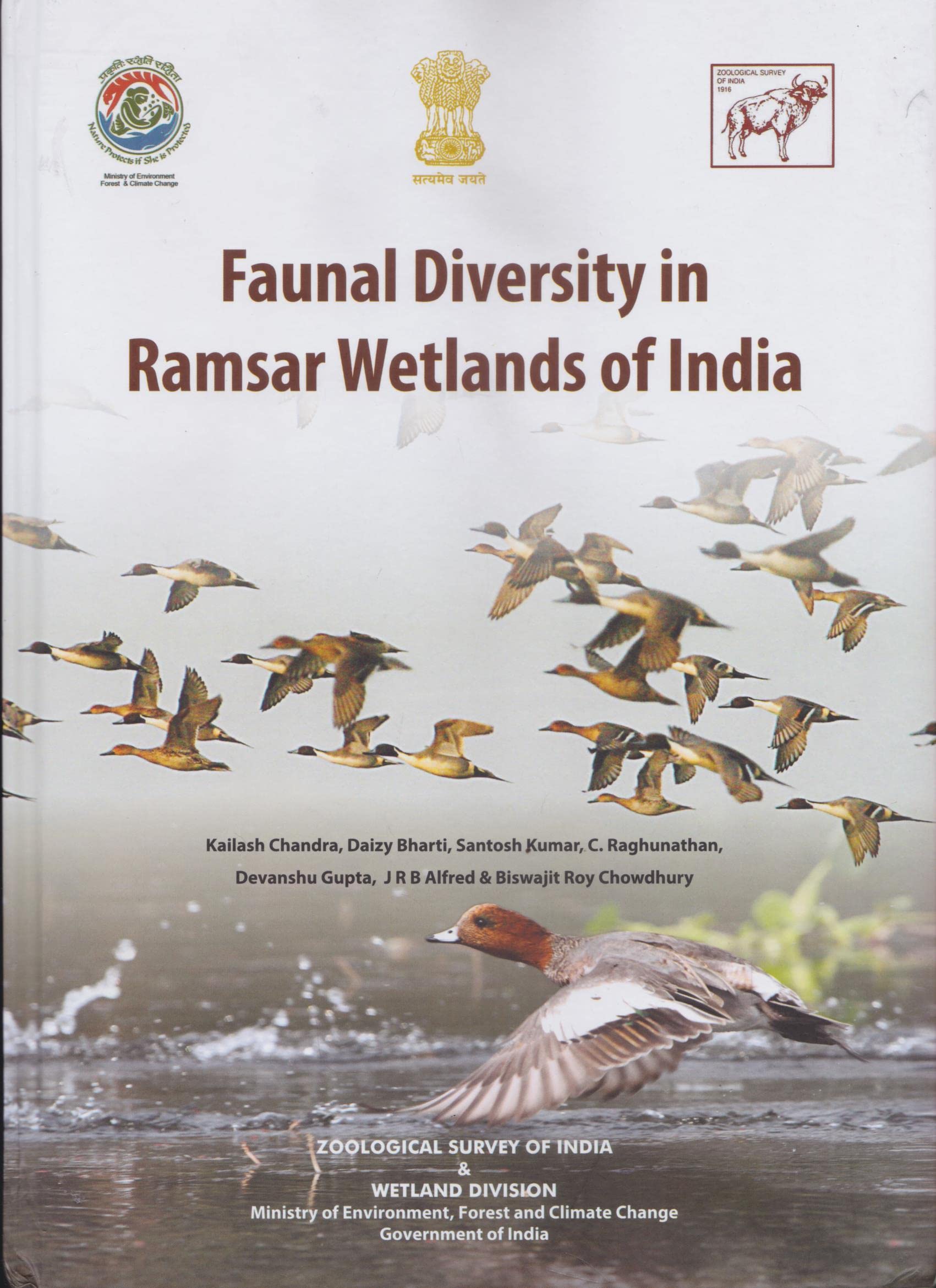 Faunal Diversity in Ramsar Wetlands of India