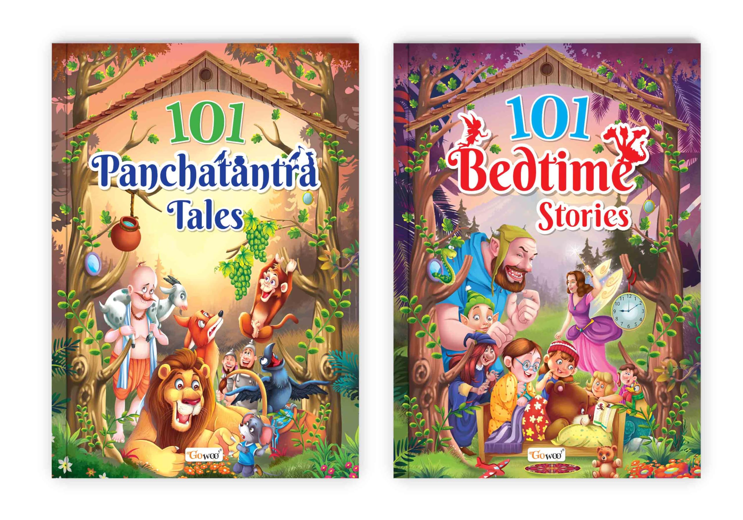101 Bedtime Stories and 101 Panchatantra Tales (Ages 312) (Paperback) : fun learning stories for kids, panchatantra stories wit