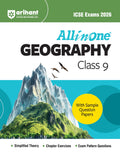 (Old Edition) Arihant All in one Geography Class 9 for ICSE Exams 2026