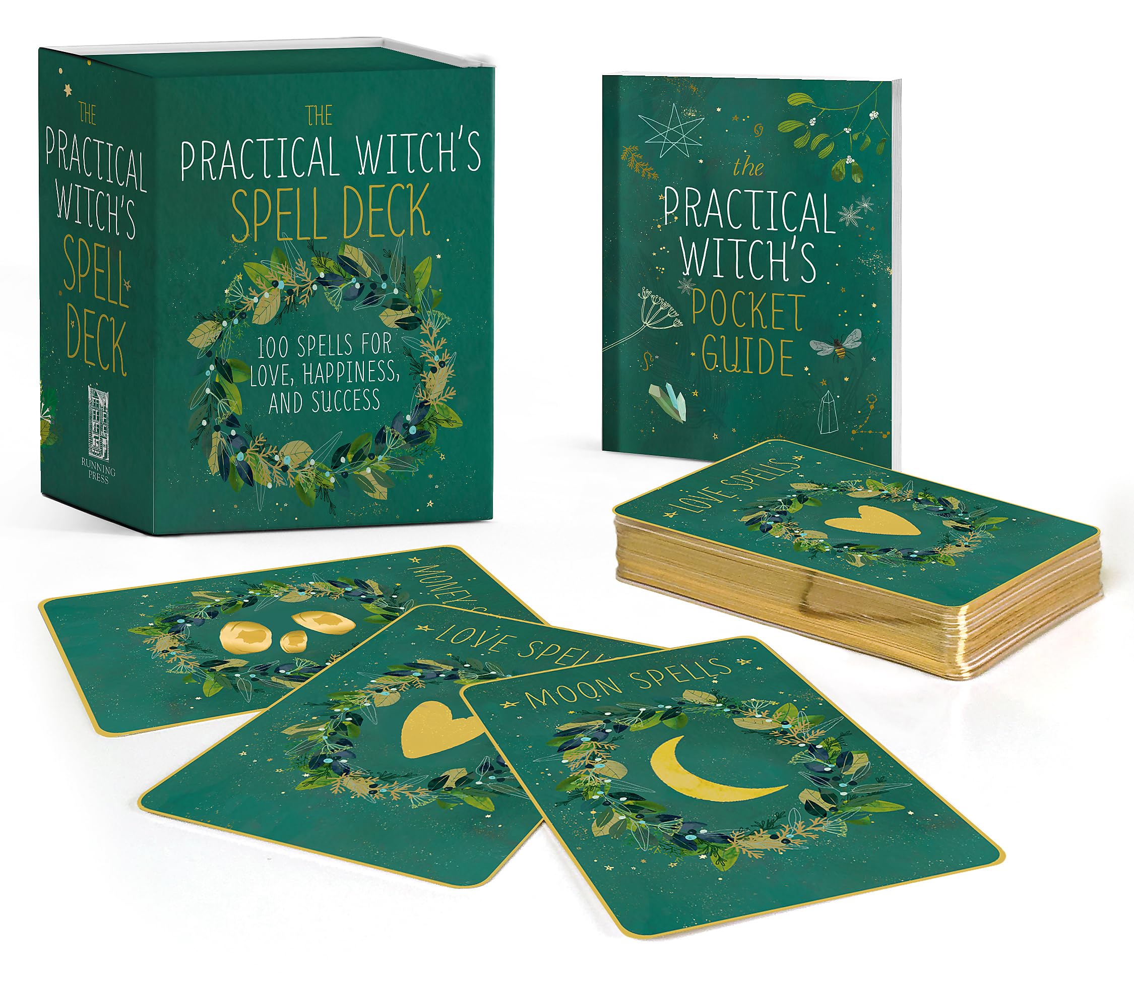 The Practical Witchs Spell Deck: 100 Spells for Love, Happiness, and Success (RP Minis)
