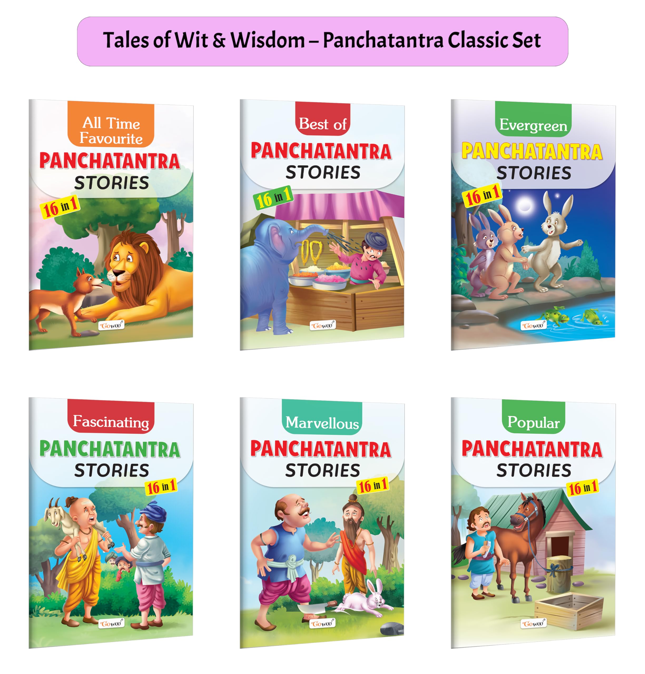 All Time Favourite Panchatantra Stories, Best of Panchatantra Stories and more : Panchatantra stories for children, Classic fab