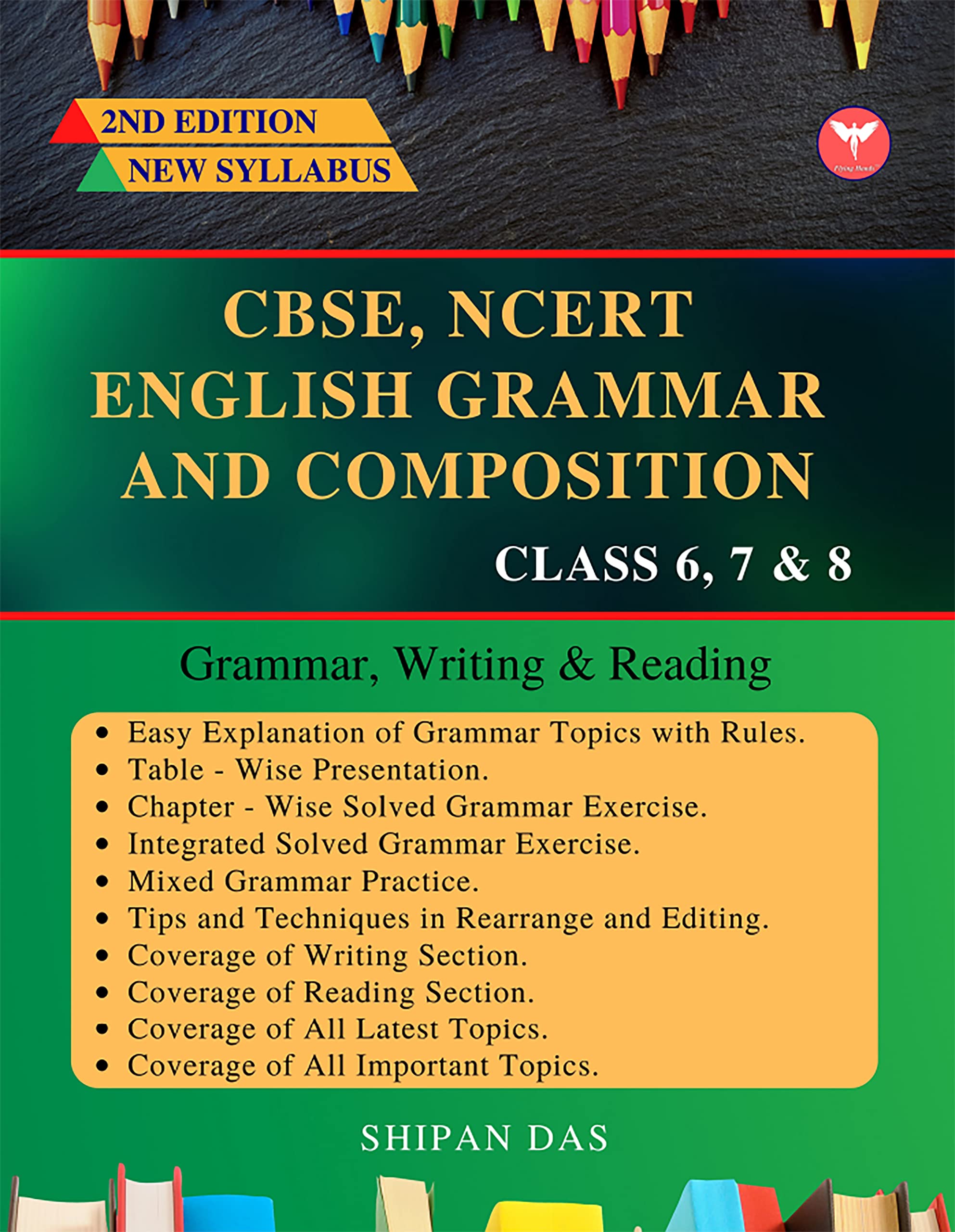 Cbse, Ncert English Grammar And Composition  Class 6, 7 & 8. (Class Vi, Vii & Viii)