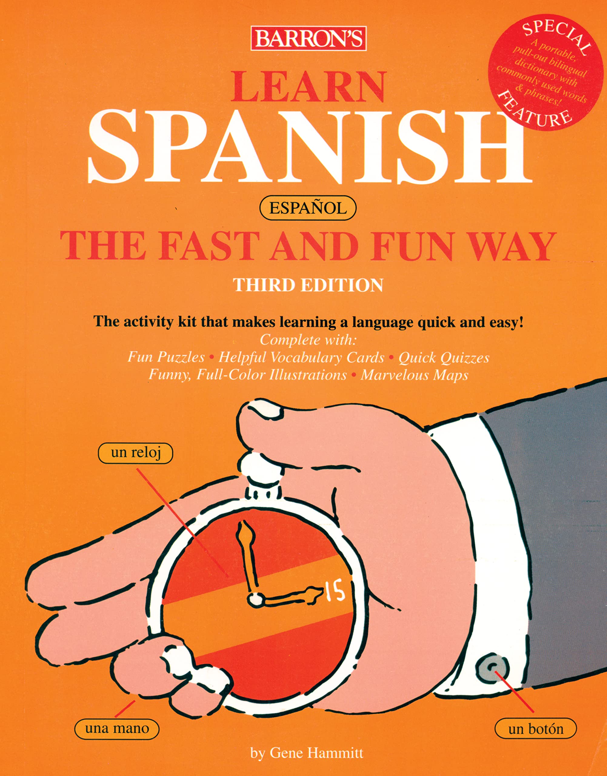 BarronS Spanish Fast And Fun Way : Book + (Audios Downloadable)