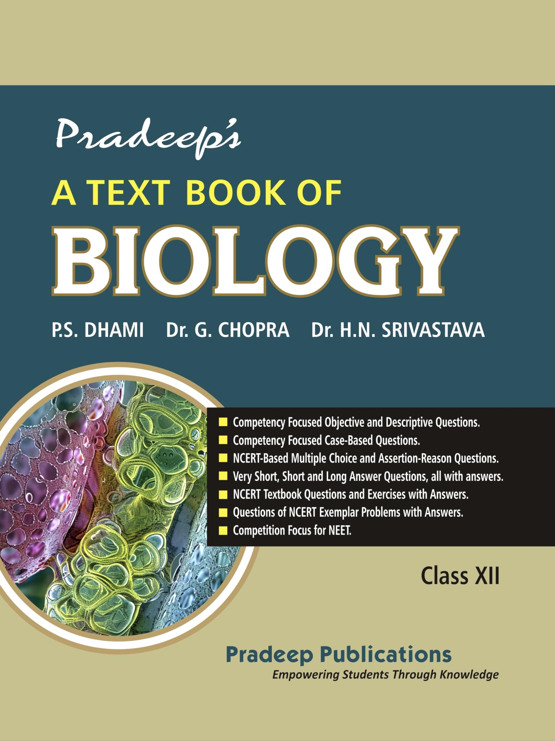 Pradeeps A Text Book of Biology for Class 12 (Examination 202627)
