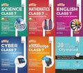 Olympiad Champs Science, Mathematics, English, Cyber & Gk Class 7 With 30 Mock Tests (Set Of 6 Books) 2Nd Edition