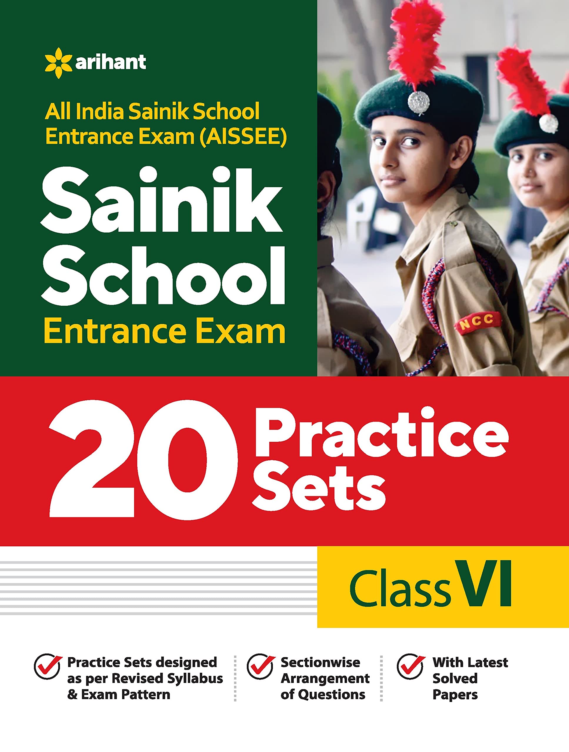 20 Practice Sets Sainik School Entrance Exam Class 6 (Old Edition)