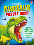 Usborne DINOSAUR PUZZLE BOOK.