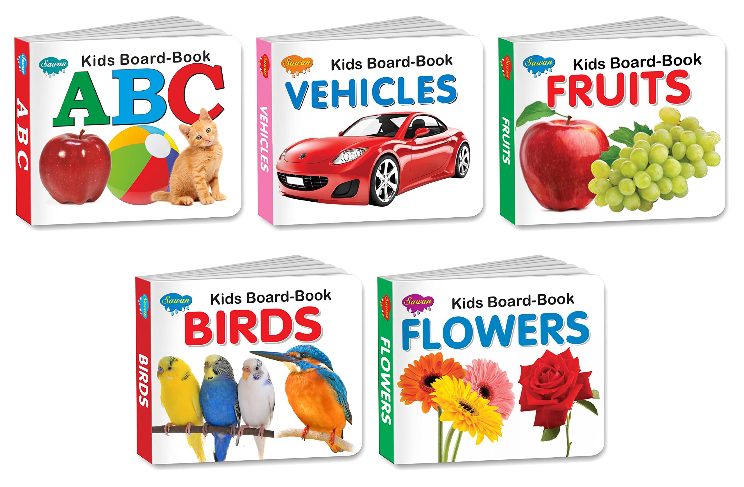 5 Kids Board Books For