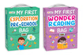 My first Exploration Preschool and Wonder Reading Bags : Educational Learning books, Storytime adventure bag, Learning book for 