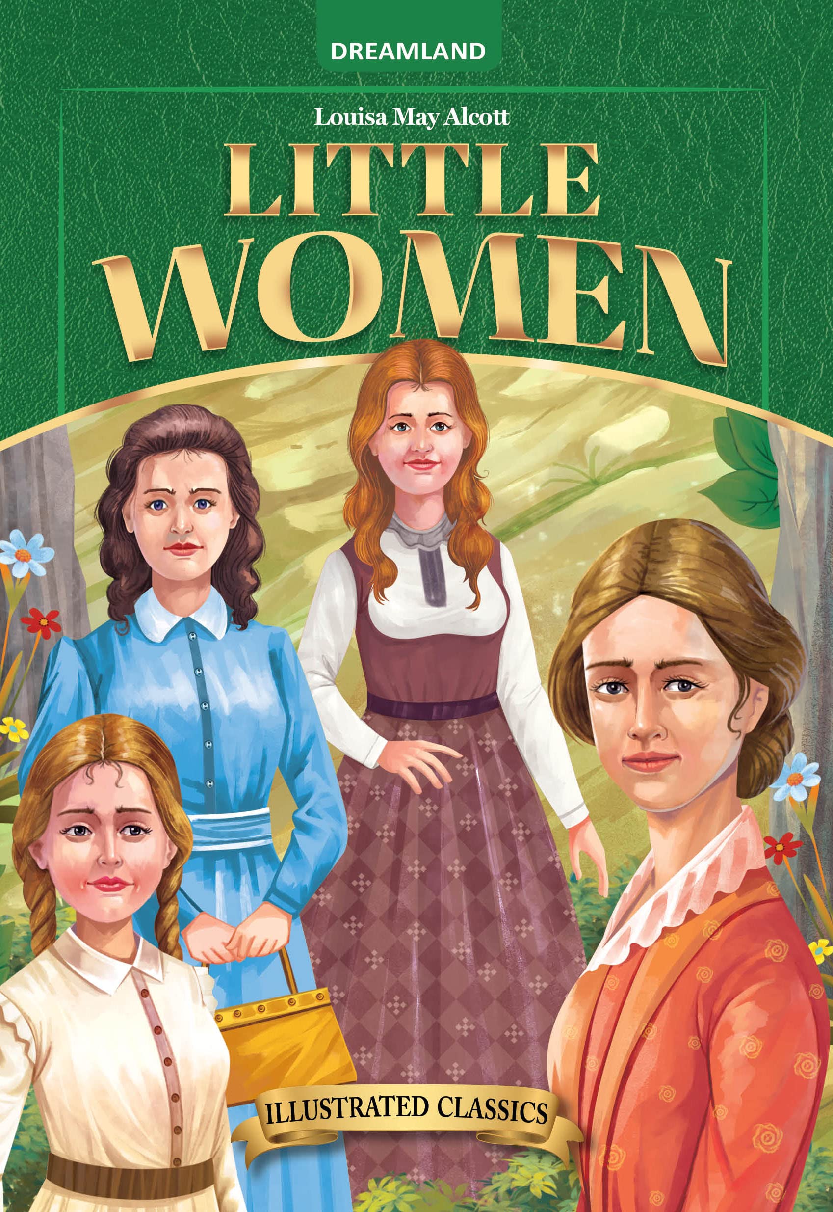 Little Women  Illustrated Abridged Classic For Children Age 8 To 15 | EasyToRead Book With Pictures & Practice Questions On C