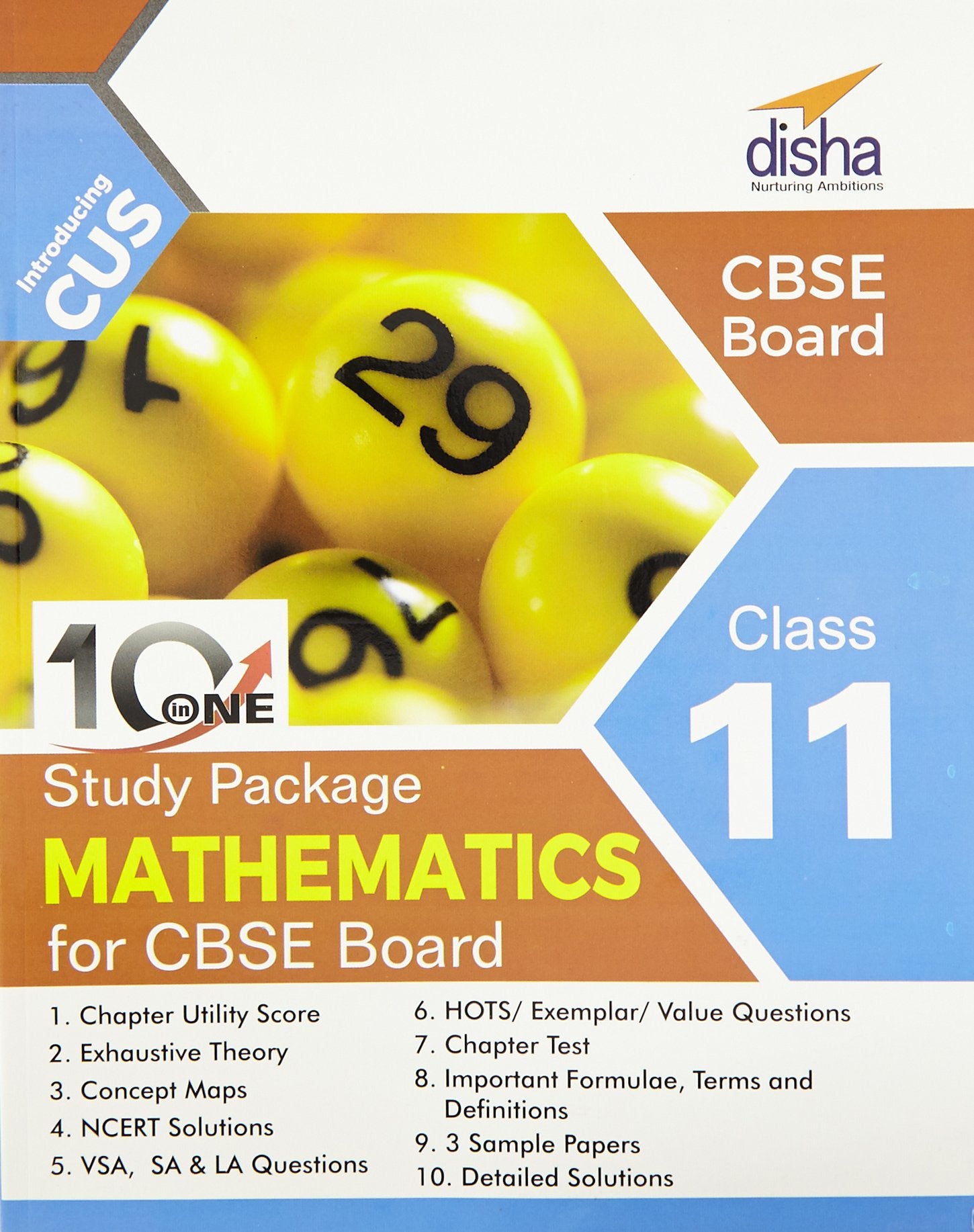 10 In One Study Package For Cbse Mathematics Class 11 With 3 Sample Papers