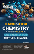 Disha Handbook Of Chemistry  Complete Ncert In One Liner Format For Neet/ Jee/ 11Th & 12Th  2Nd Edition | Engineering, Medical