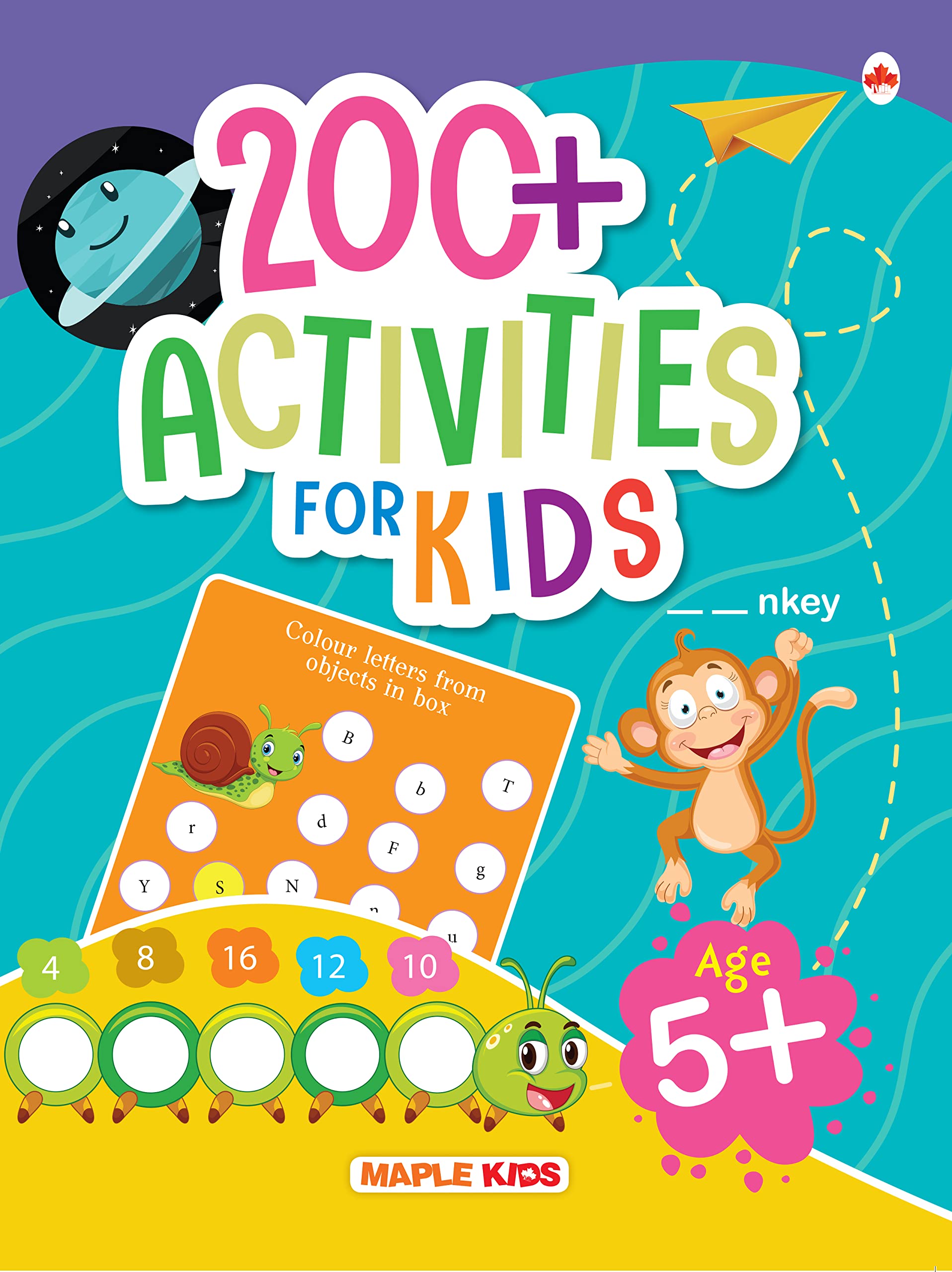 Brain Activity Book for Kids  200+ Activities for Age 5+