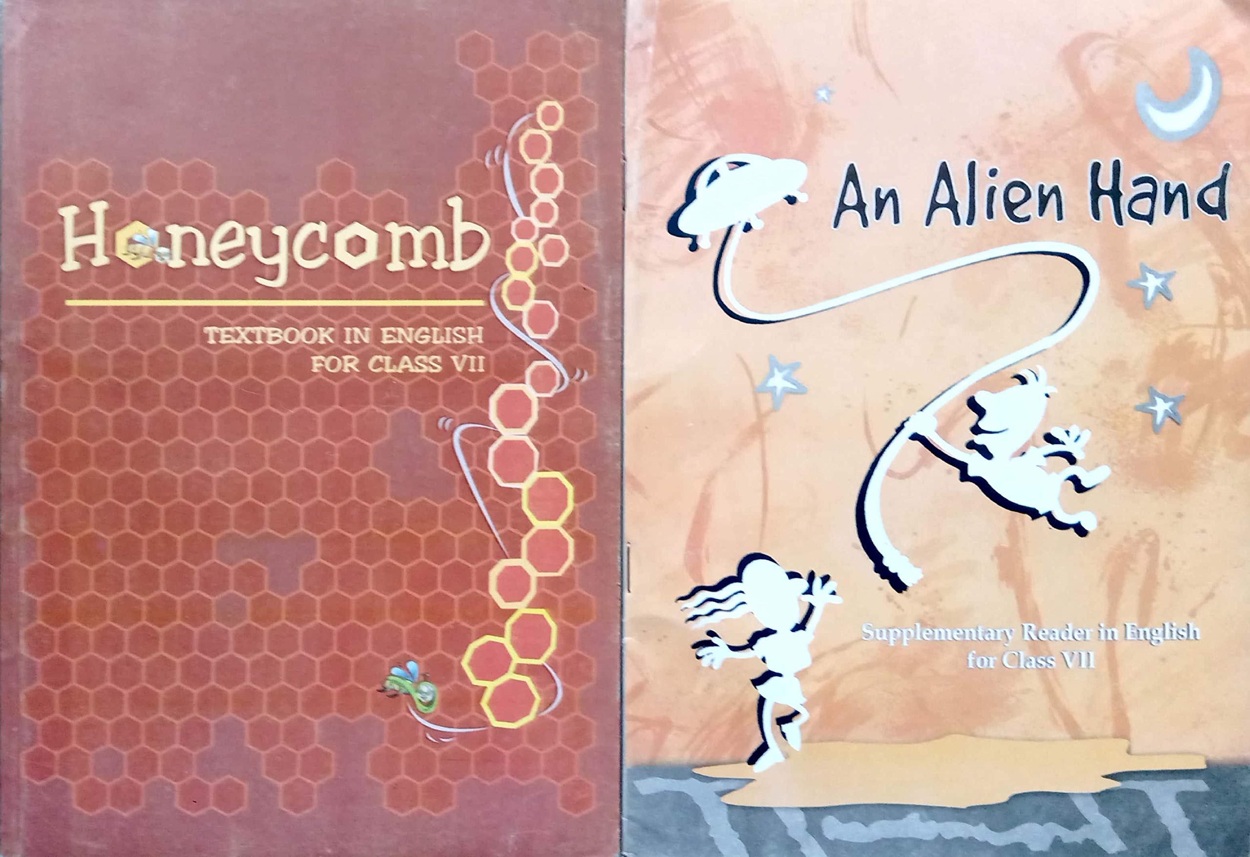 Ncert Text Book In English For Class 7; Honeycomb And An Alien Hand (Supplementary Reader)