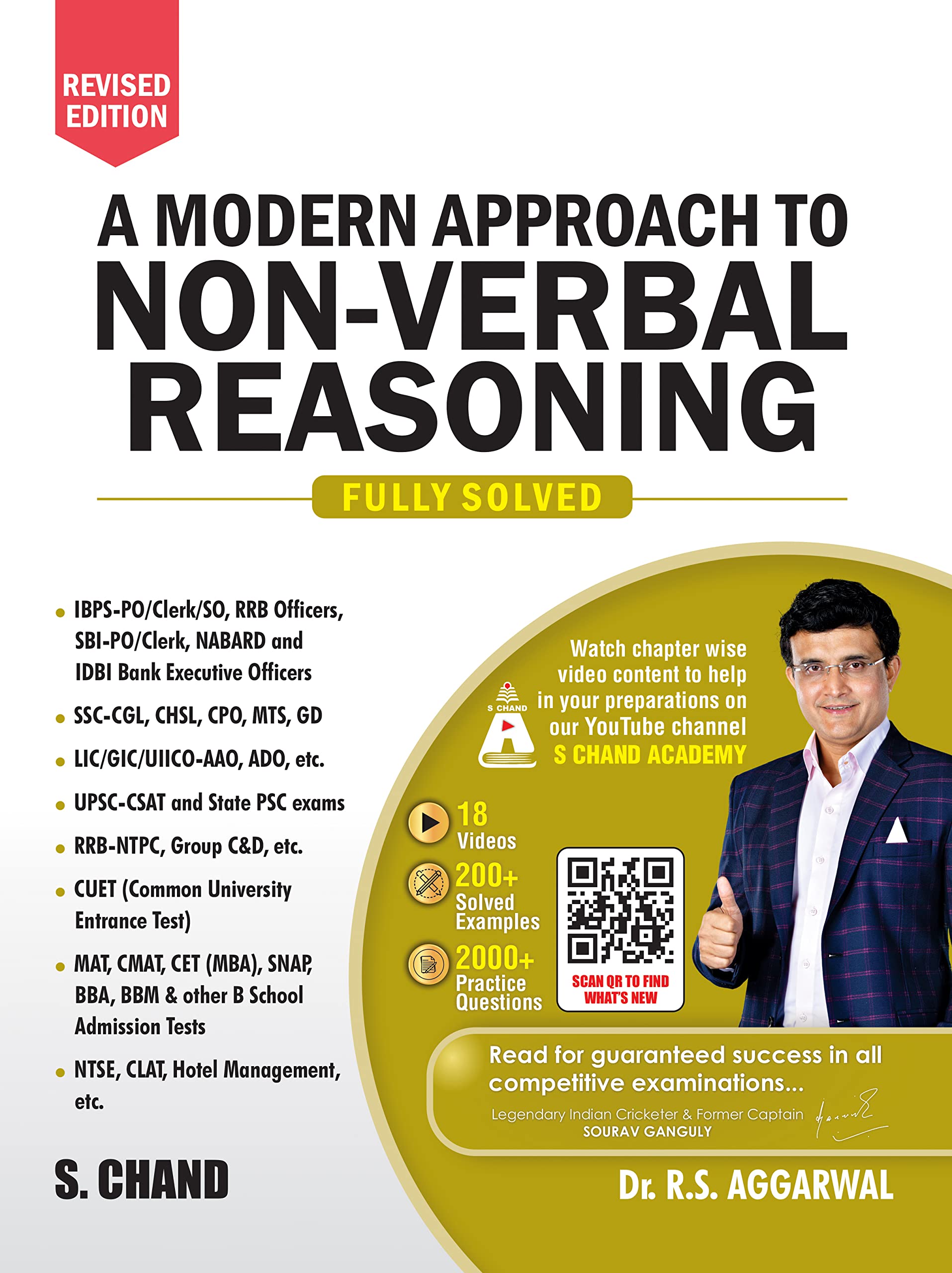 A Modern Approach to NonVerbal Reasoning | 18 Videos, 200+ Solved Examples, 2000+ Practice Questions | SSC CGL, CHSL, CPO, MTS,