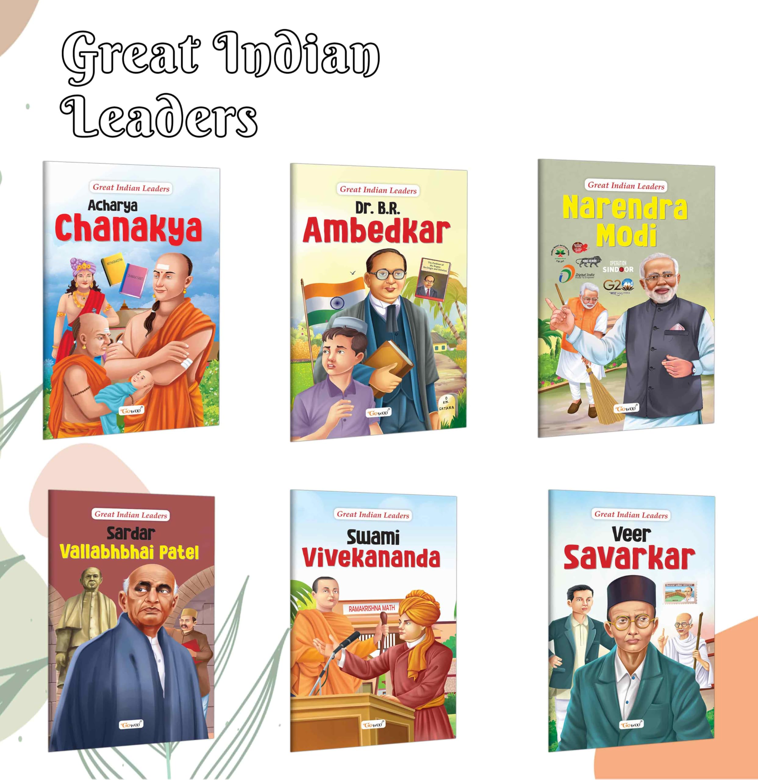 Great Indian Leaders: Acharya Chanakya, Dr. B.R. Ambedkar, Narendra Modi and more  Indian history collection, Stories of great 