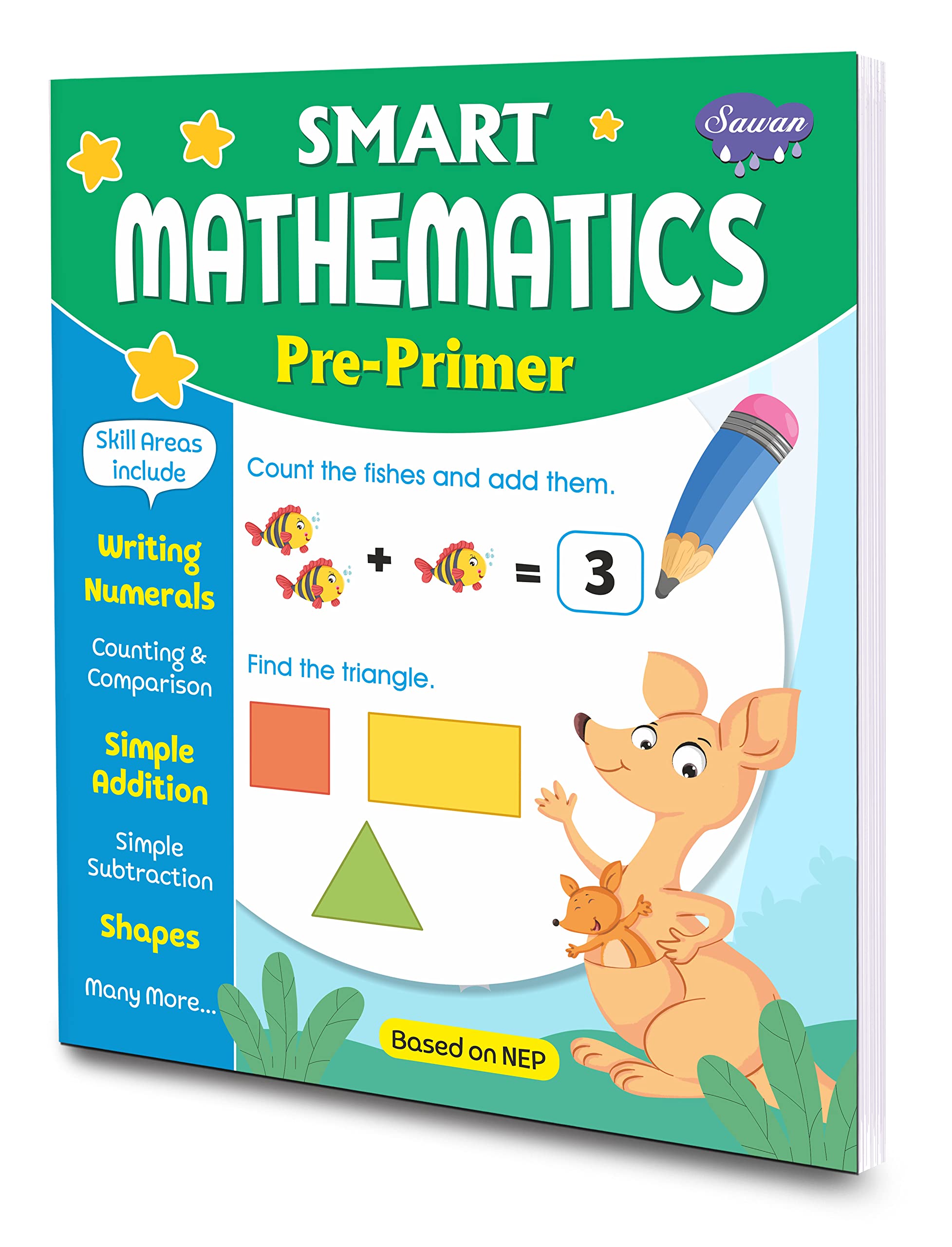 Maths Learning Book, Smart Mathematics (PrePrimer) [Paperback] Sawan; Manoj Publications Editorial Board; Sahil Gupta And Shash