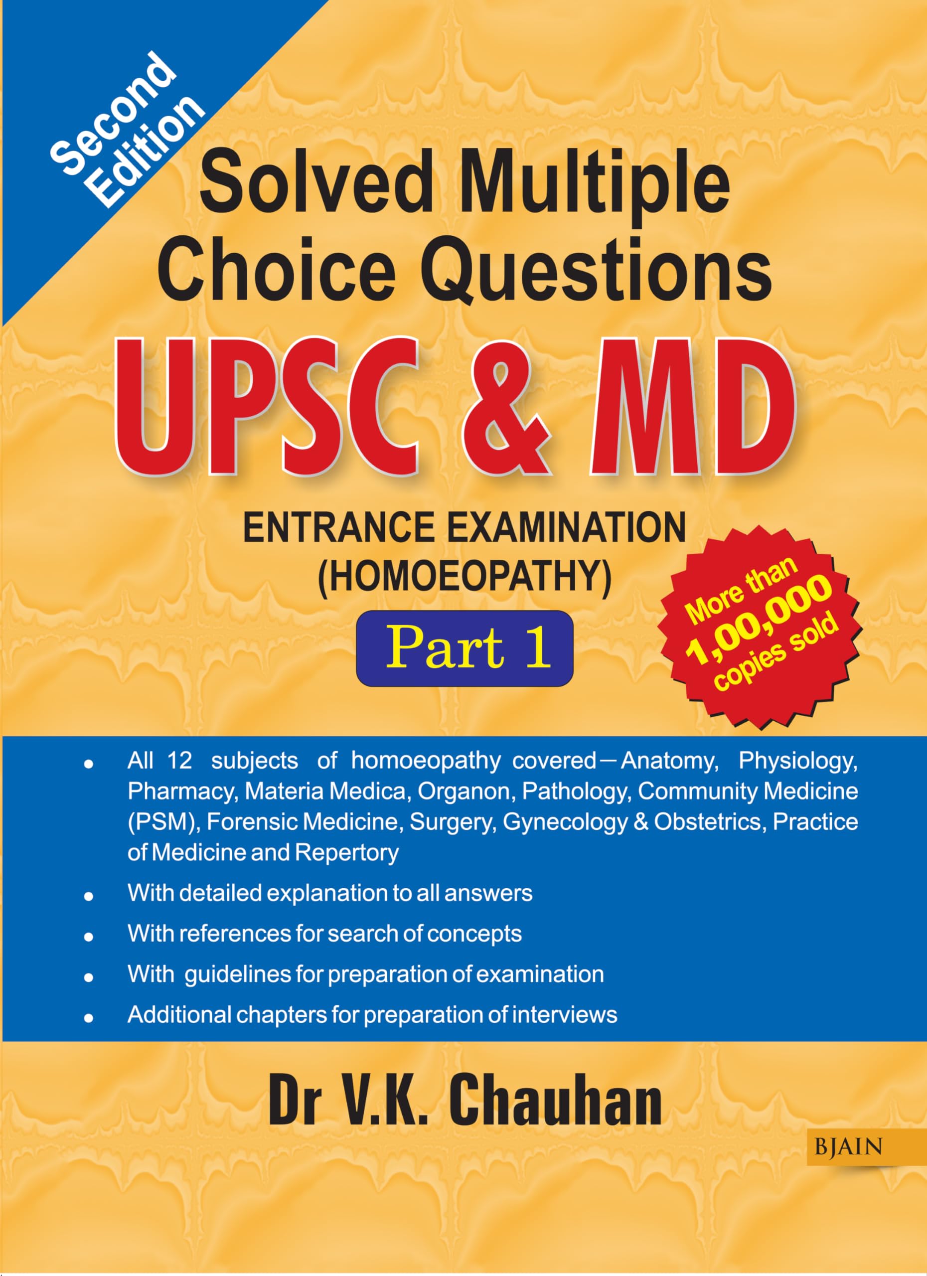 Solved Multiple Choice Question UPSC & MD Entrance Examination in Homeopathy  Part 1