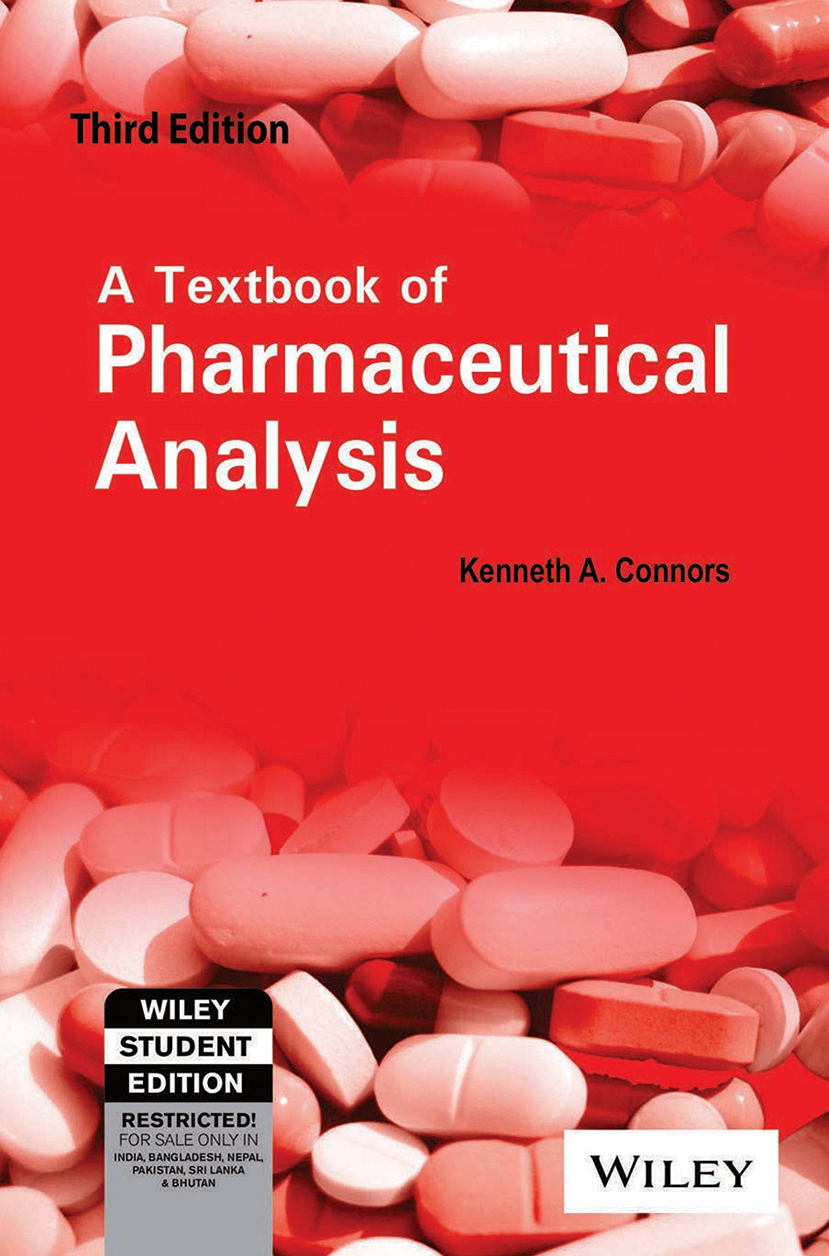 Textbook of Pharmaceutical Analysis, 3ed